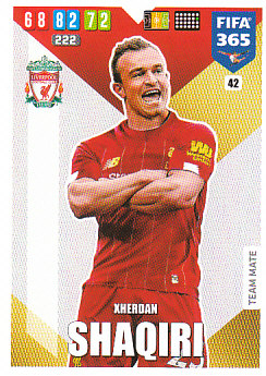 Xherdan Shaqiri Liverpool 2020 FIFA 365 #42